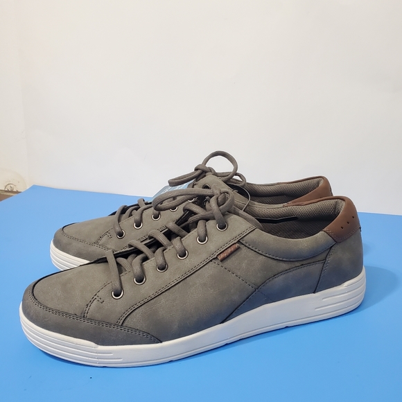 New Nunn Bush KORE City Walk Lace Oxford Walking Sneaker Charcoal Shoes Sz 12 - Picture 1 of 16
